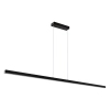 Liniowa wisząca lampa nad stół 1257 LED 15W 3000-6000K belka czarna