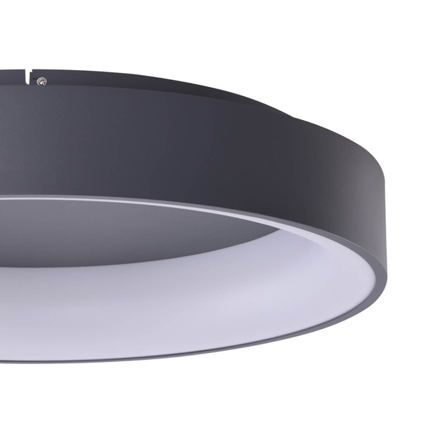 Szara lampa natynkowa Solvent LED 120W 3000-6000K nowoczesny pilot