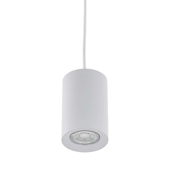 LAMPA wisząca JET MINI FH40111-BJ-120-WH LED 4W Italux metalowa OPRAWA zwis tuba biała