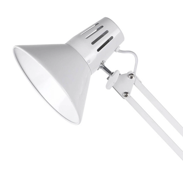 Gabinetowa lampa na biurko WORKER 327536 z regulacją biała