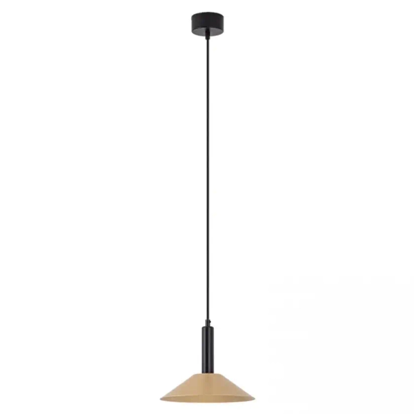 Zwisająca lampa nad wyspę 22182 LED 7W 3000K do kuchni czarny złoty