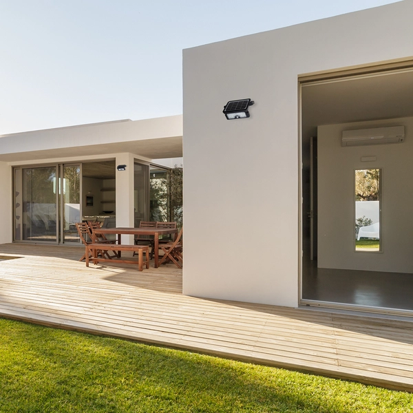 Solarny naświetlacz Epad EKO9082 Ekolight LED 5W 4000K elewacyjny IP65 czarny