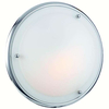 Sufitowa LAMPA łazienkowa ARE 102527 Markslojd plafon OPRAWA industrialna szklana okrągła IP44 biała stalowa