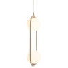 Lampa wisząca Riva 2 1086H17 kule balls szklana beżowa