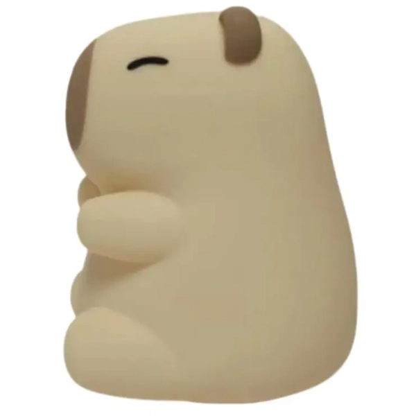 Akumulatorowa lampka nocna Kapibara ML2302 LED 0,45W 3000K RGB brązowy