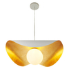 Metalowa lampa wisząca nad stół ENZO ST-F22020601-D60 white biały złoty