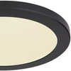 LAMPA sufitowa LASSE 12379-24B Globo okrągła OPRAWA metalowa LED 24W 3000K - 6500K plafon czarny