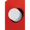 Naścienna minimalistyczna lampa Caponio CPWA112000 czerwono pomarańczowy