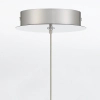 Szklana lampa wisząca kula Atomo QN-ATOMO-1P-PC LED 9W 3000K srebrny