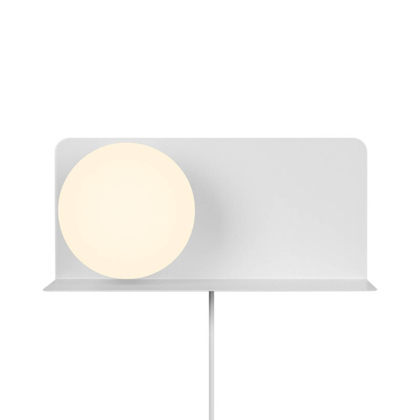 Lampa ścienna szklana kula LILIBETH 2312931001 biały