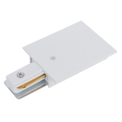 Zasilanie końcowe szynoprzewodu PROFILE RECESSED POWER END CAP 8972 Nowodvorski do 1-fazowej szyny podtynkowej 230V białe