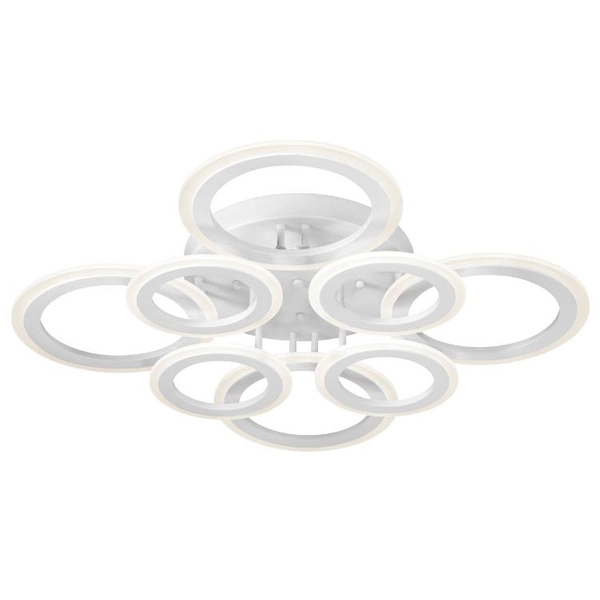 Nowoczesna lampa sufitowa W7108-4+4 plafon LED 168W do sypialni