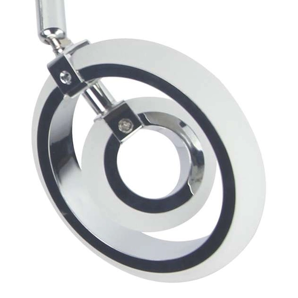 LAMPA sufitowa CELT 92-62017 Candellux metalowa OPRAWA listwa LED 12W 3000K spot reflektorki chrom