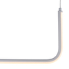 Wisząca lampa nad wyspę Minima MP0095-L120_WH LED 20W 3000K listwa metal biały