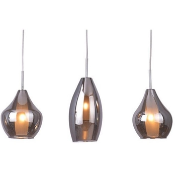 Potrójna lampa wisząca Amber Milano AZ2149 Azzardo chrom