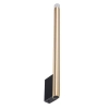 Podłużna lampa ścienna do salonu Glam 326829 metalowa złota czarna