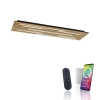 Plafon na pilot Q-AKUSTIK brązowy 6422-79 1xLED 48W 2700-5000K prostokątny