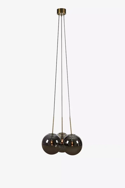 Lampa sypialniana Dione 108417 szklane kule wiszące czarne