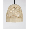 Lampa wisząca boho REYNOSA LE42948 do jadalni beżowa czarna