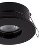 Oczko do zabudowy Golf 8376 czarna lampa wpuszczana schodowa