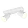 Sufitowa lampa Sharp 817100231 reflektorki tuby do kuchni metalowa biała