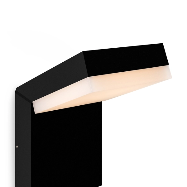 Ścienna lampa zewnętrzna Paso O595WL-L12B3K Maytoni LED 12W 3000K IP54 czarna