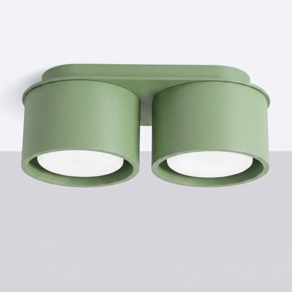 Sufitowa lampa metalowa MODO szałwiowa SL.2471 2xGx53 tubki