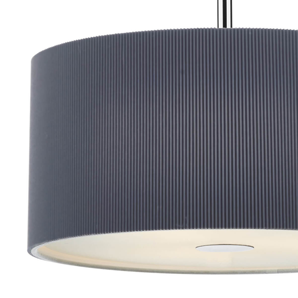 Wisząca lampa do biura Zaragoza ZAR1039 Dar Lighting srebrna biała szara