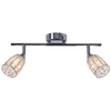Sufitowa lampa Shiba 92-13392 Candellux na listwie szklana chrom