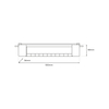 Lampa do systemu szynowego CYBER ML7916 Milagro LED 28W 4000K czarna
