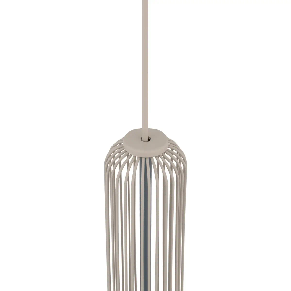 Abażur do lampy CAMELEON SINGLES 12214 druciany beżowy szary błękit