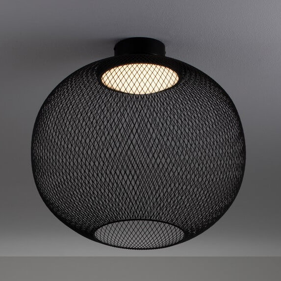 Lampa sufitowa okrągła RITA LE44254 LED 23W 3000K druciak czarna
