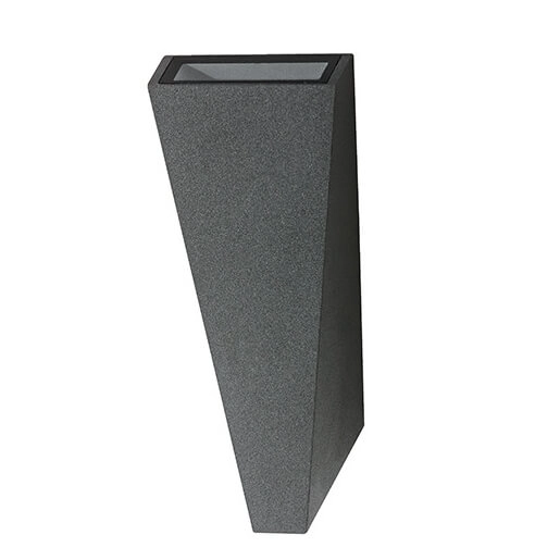 Ledowy kinkiet naścienny Zita AZ2200 6W 3000K IP54 sopel grafitowy