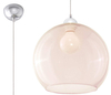Szklana LAMPA wisząca SL.0249 OPRAWA zwis kula szampańska OUTLET