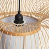 Wisząca lampa bambusowa Boho ABR-LW25-BH-E27 Abruzzo eko naturalny