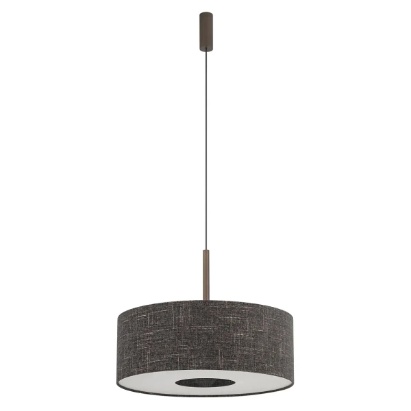 Nowoczesna lampa wisząca AMARELA 11659 tuba brązowy