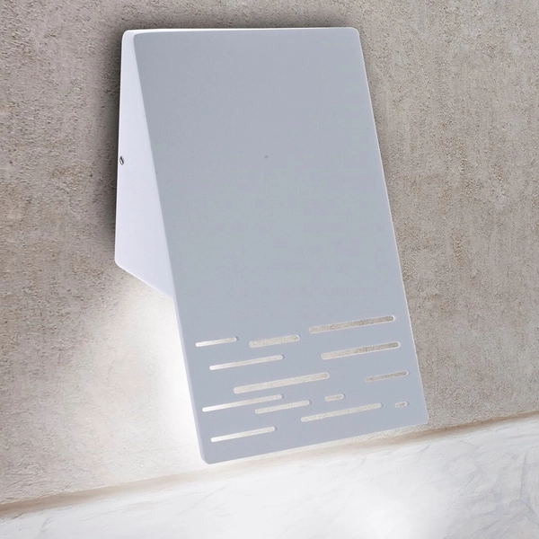 Zewnętrzna lampa elewacyjna Line ML098 Milagro LED 10W 4000K IP44 biały