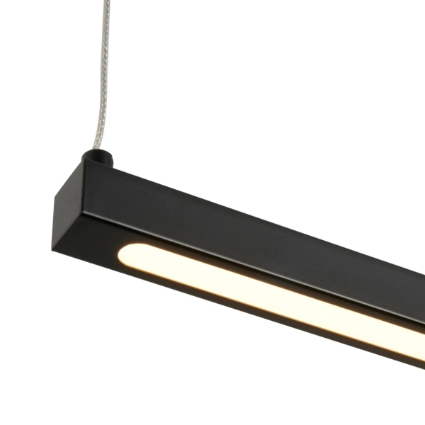 Liniowa lampa wisząca czarna BEAM LED 8W belka ST-8960-L80 black 4000K