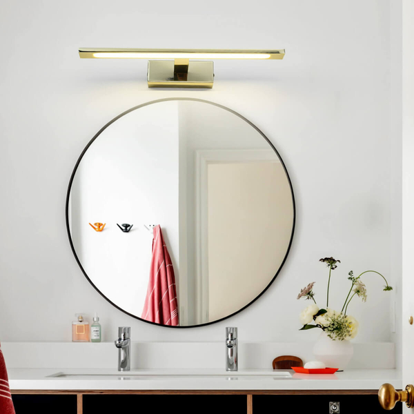 Kinkiet ścienny ISLA GS-LWB-12W GOLD CCT LED 12W 3000-6000K IP44 złota OUTLET