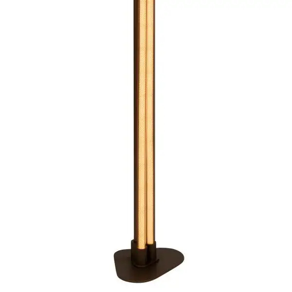 Podłużna lampa podłogowa Janderin 24705/34/05 LED 17W 2200-3300K brązowa