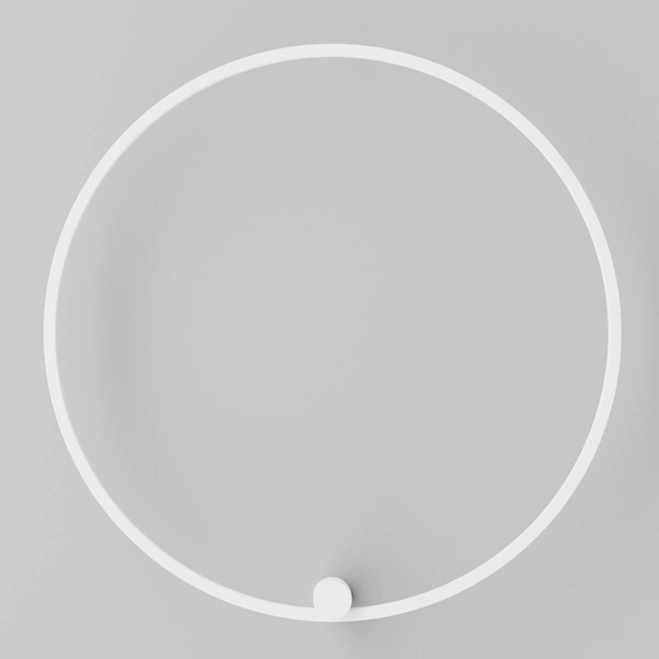 Ścienny kinkiet Ringa WL0116-L-WH LED 45W 3000-4000K do łazienki IP44 biały