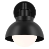 Lampa wisząca/ścienna/sufitowa Niva KL-NIVA-1W-1P-BK metalowa biała czarna
