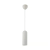 Szklana lampa wisząca MIELLA 2412523001 tuba nad stół biała