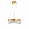 Żyrandol z kryształkami ALEXIS złoty ST-8876P-40 1xLED 10W 3000K glamour