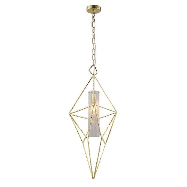 Wisząca lampa na łańcuchu Havana MSE010100130 Moosee skracana diament złoty