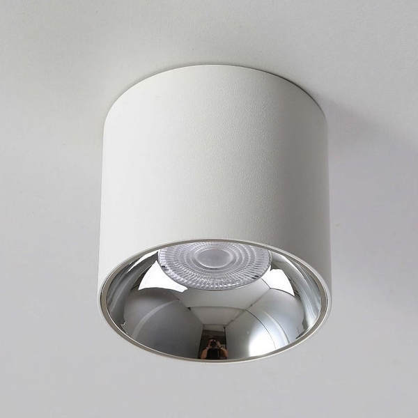 Lampa sufitowa Roller DLW10WW tuba LED 10W 3000K do przedpokoju biała