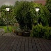 Solarna latarnia ogrodowa TIRANA 325518 LED 4000K czarna
