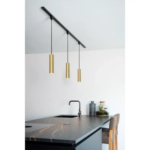 Wisząca lampa Track 09955/01/02 Lucide do systemu szynowego złota