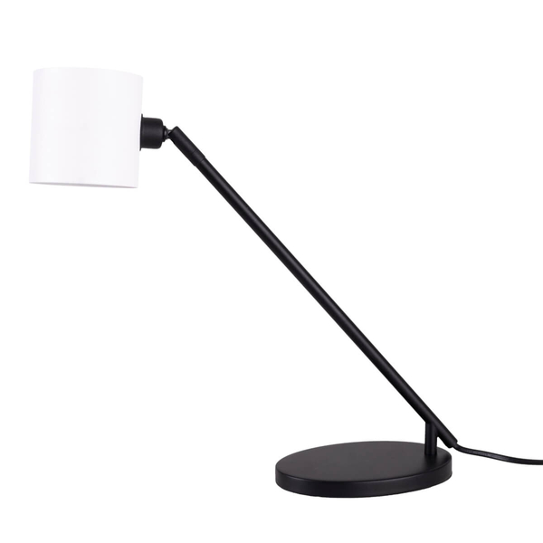 Biurkowa lampka do czytania Laxer T0052 Maxlight regulowana biała czarna