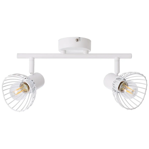 Lampa sufitowa podwójna Elhi 71913/05 regulowana biała